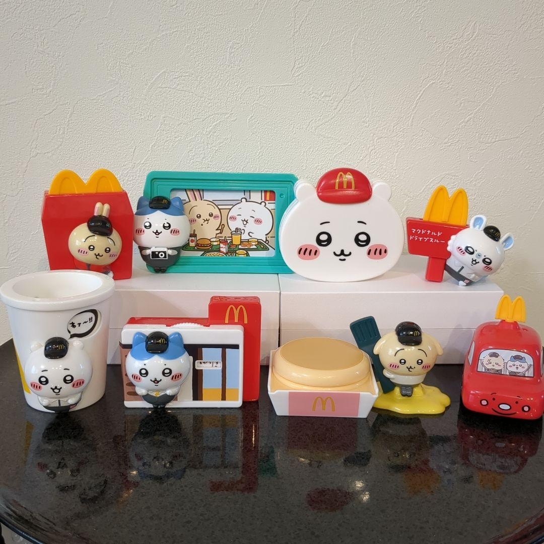 Happy Set Chikawa McDonald's Complete Set Collectible Japan Character Goods