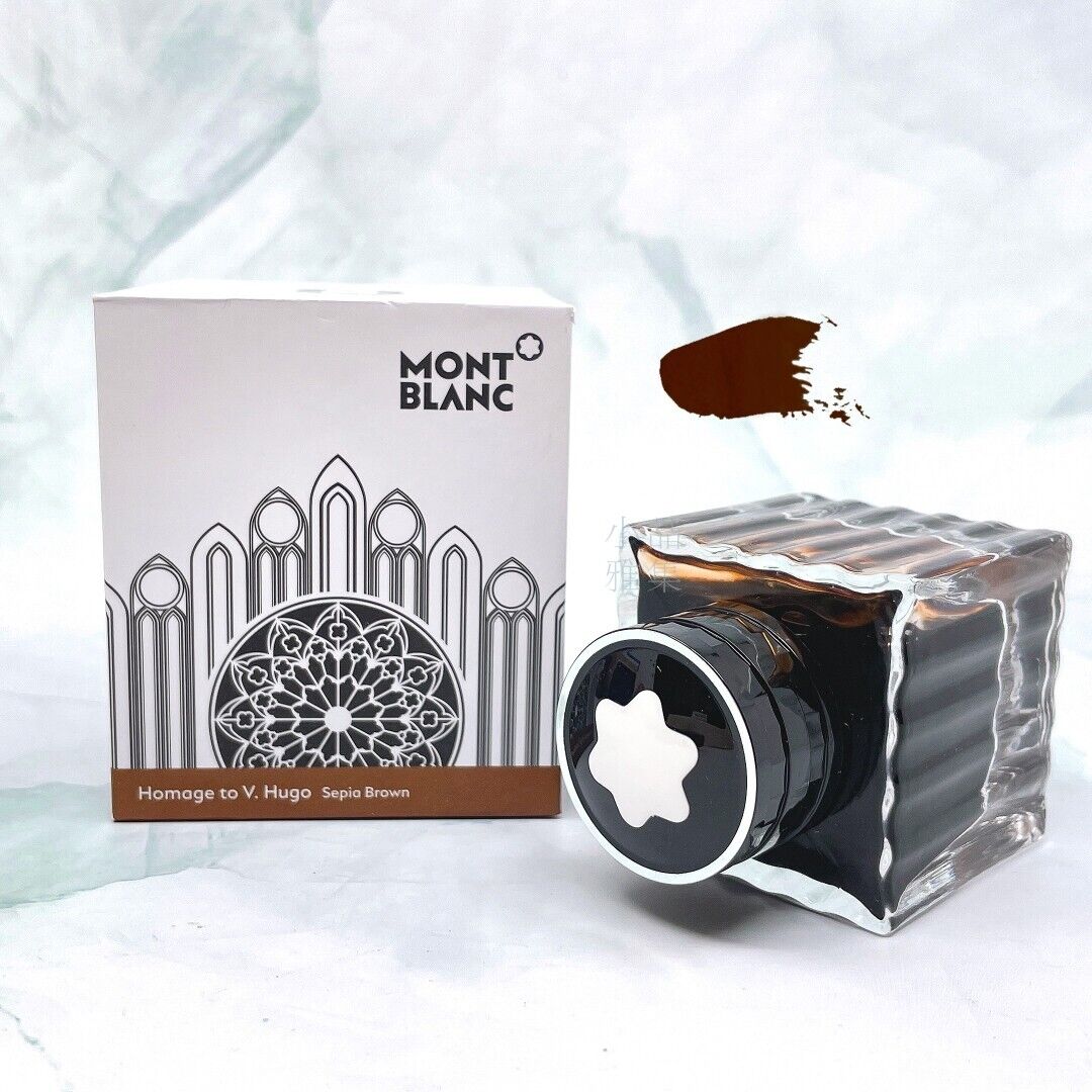 Montblanc Homage to VICTOR HUGO Sepia Brown Ink In Bottle 50ml