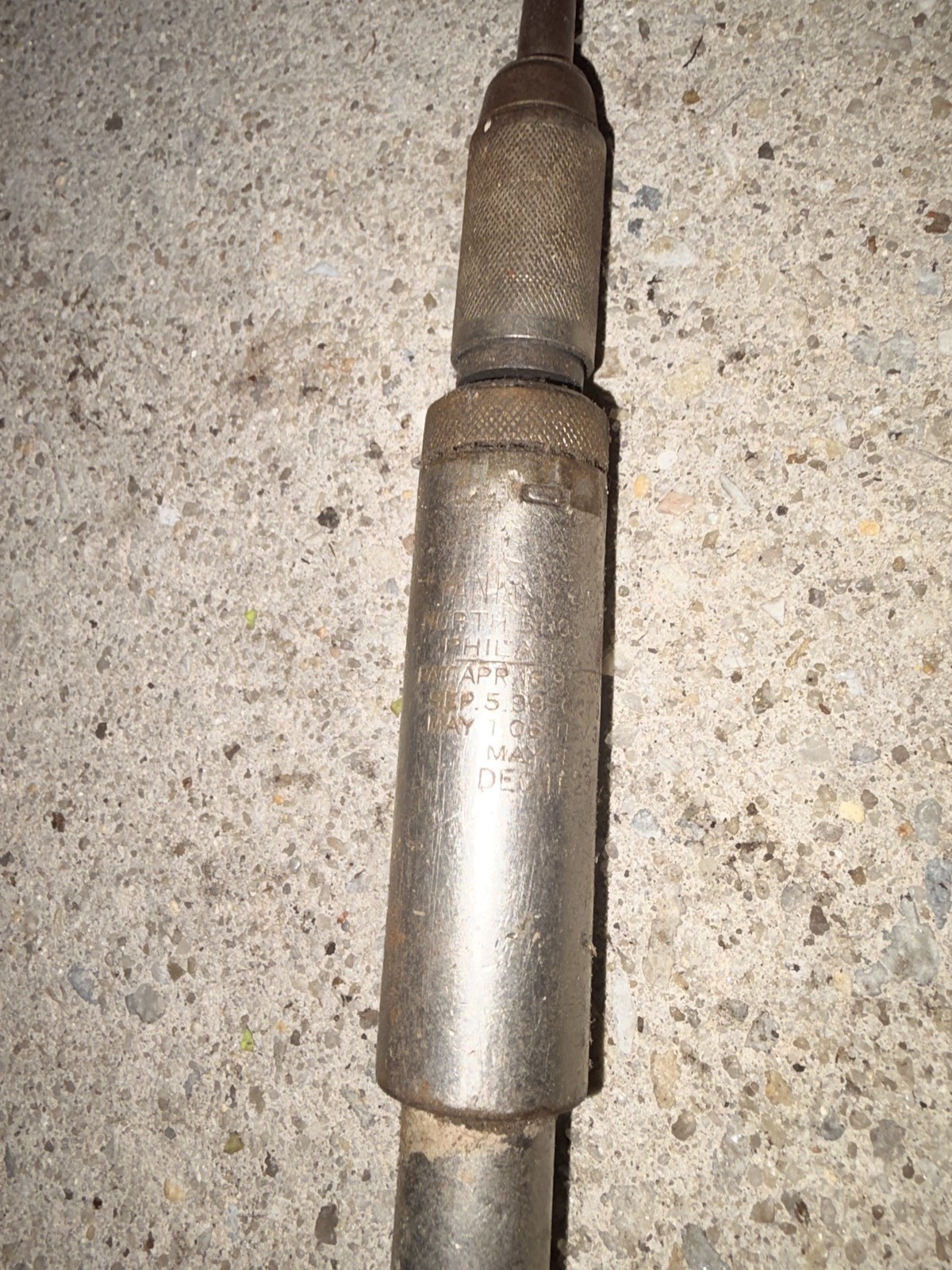 Vintage North Bros Yankee Push Drill Antique Hand Tool Philadelphia PA