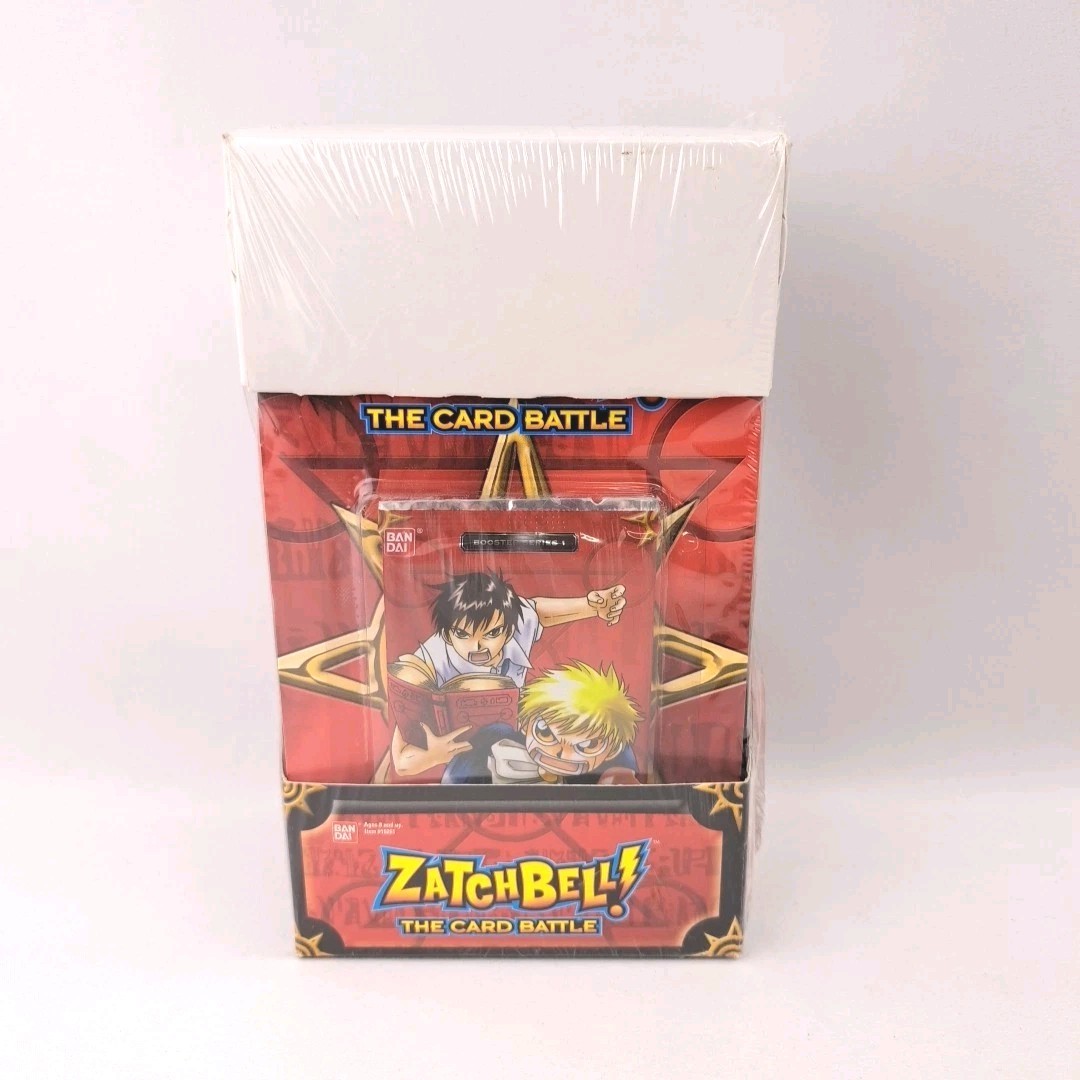 Zatch Bell The Card Battle Booster Box Sealed Bandai TCG Anime Cards Rare New Zatch Bell The Card Battle Booster Box Sealed Bandai TCG Anime Cards Rare New