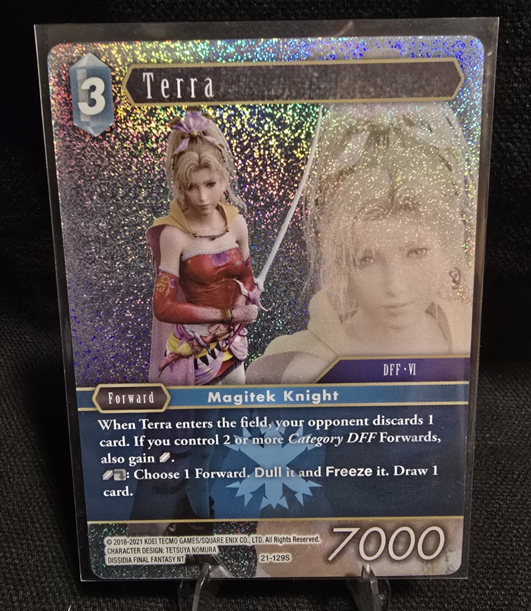 Final Fantasy Beyond Destiny TERRA (21-129S)  Near Mint Holofoil