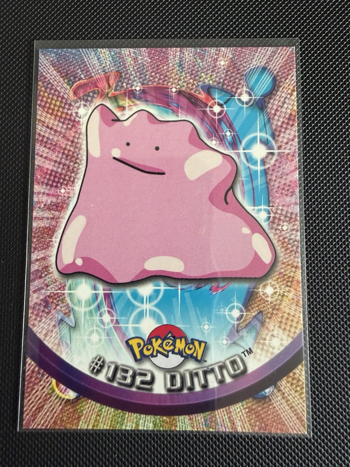 2000 Topps Pokemon #132 Ditto TV Animation Series 3 Blue Logo 2000 Topps Pokemon #132 Ditto TV Animation Series 3 Blue Logo