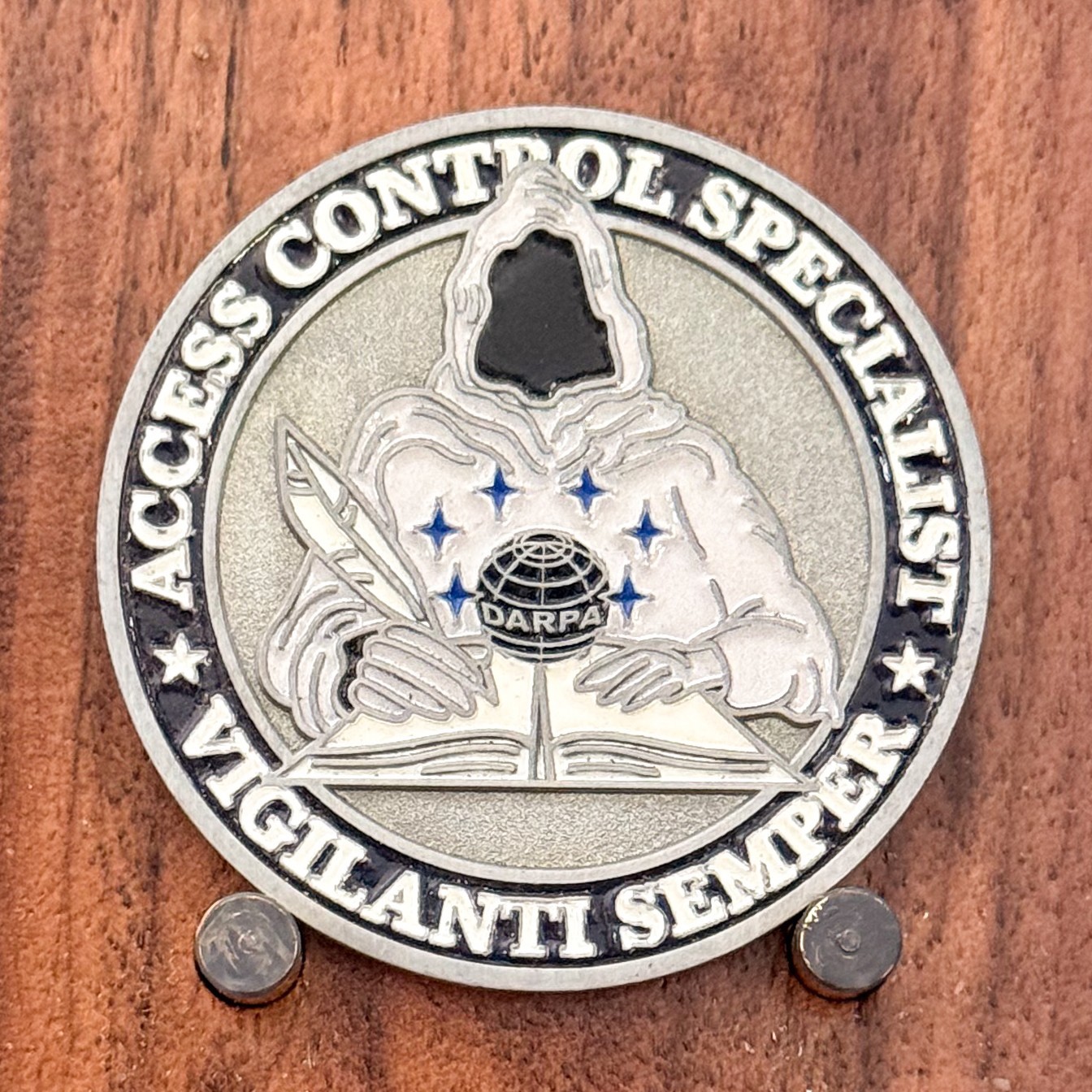 DARPA SID Access Control Specialist Challenge Coin 1#32 DARPA SID Access Control Specialist Challenge Coin 1#32