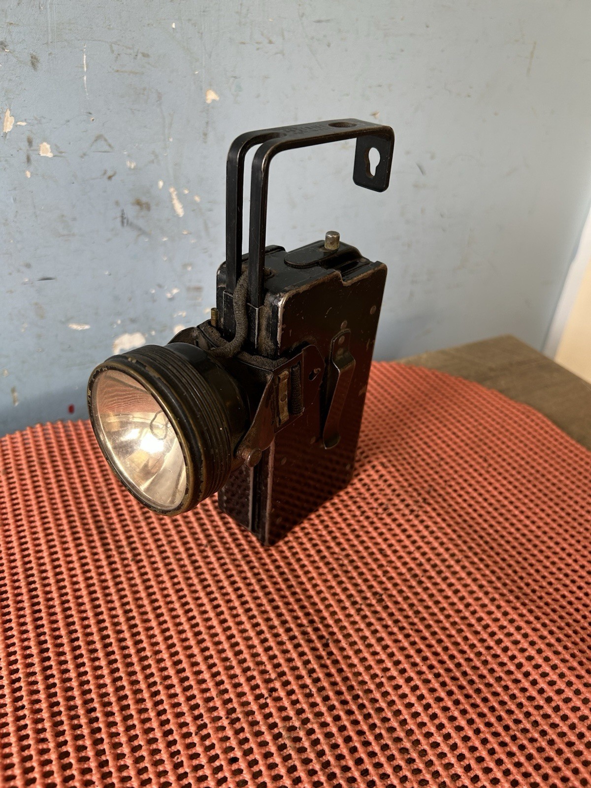 Vintage 1940s  Just rite Military Lantern