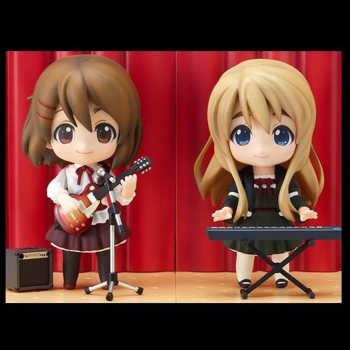 Nendoroid 110 K-ON Yui Tsumugi Live Stage set Figure Japan Import Good Smile