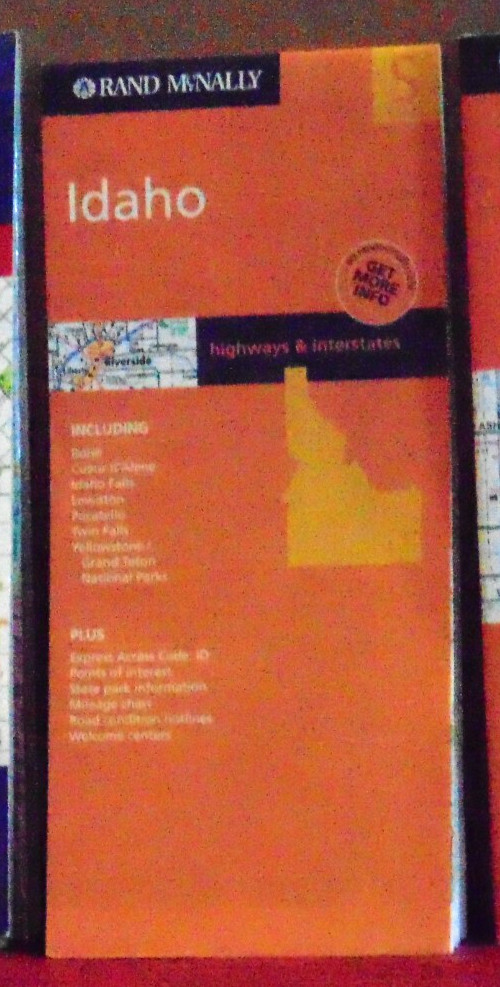 2005 Rand McNally Road Map of Idaho