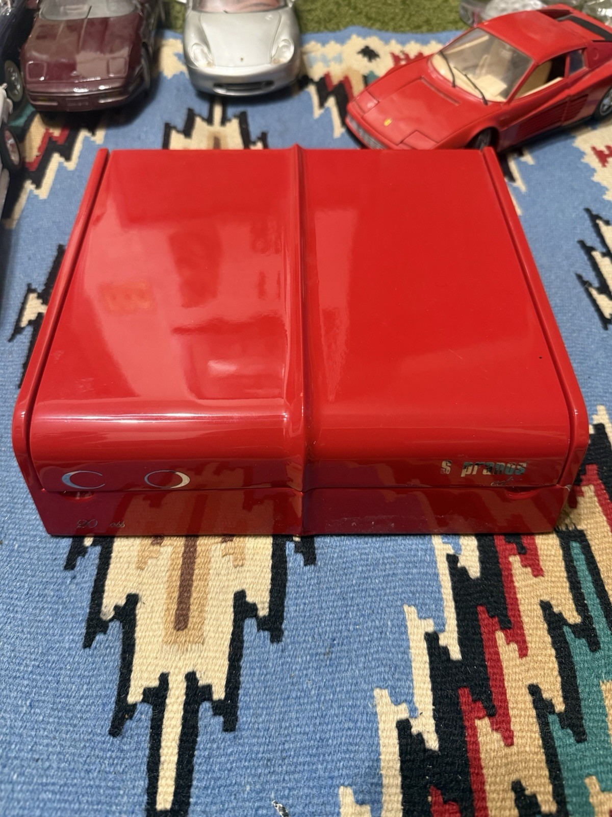 CAO Sopranos Edition Red Cigar Box Humidor Limited Edition 20 Boss Display