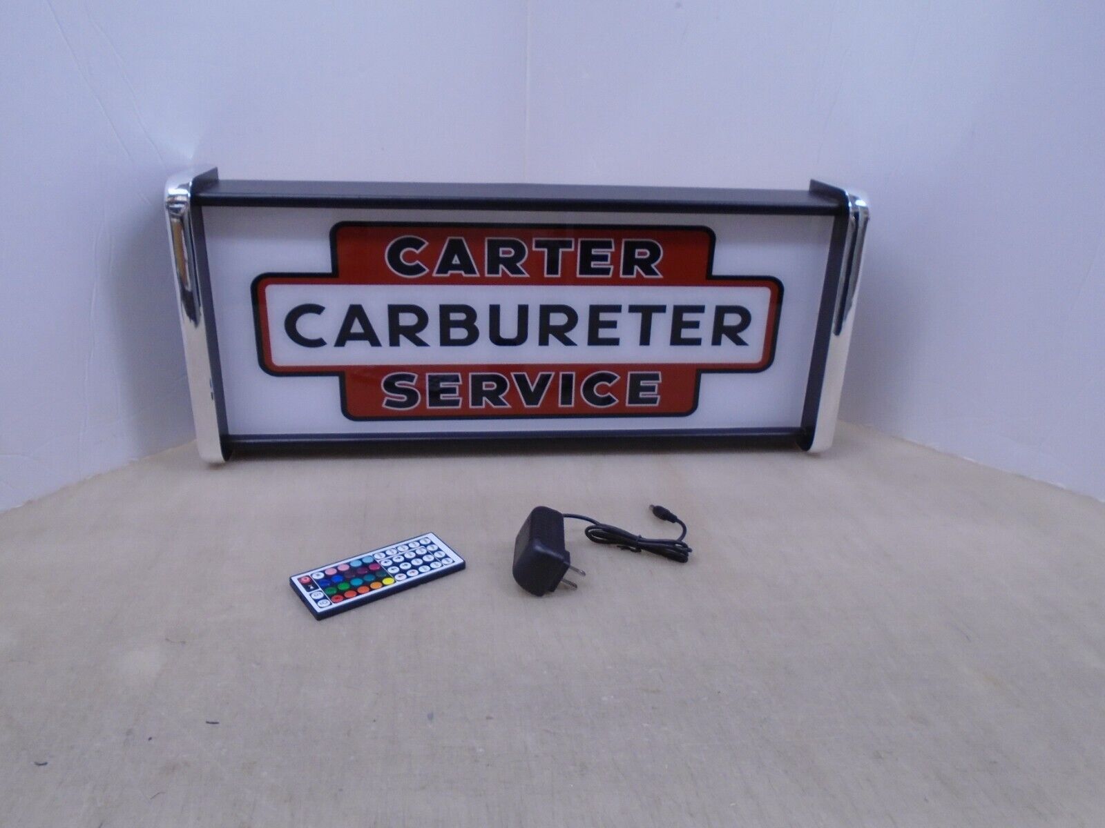 Carter Carbureter Service LED Display light sign box