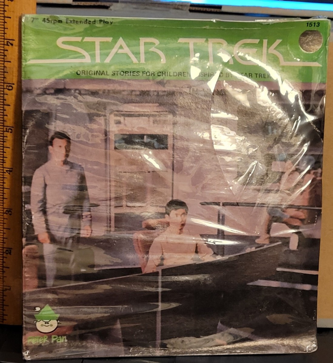 Vintage 1979 Unopened 45 Single Star Trek Stories For Children