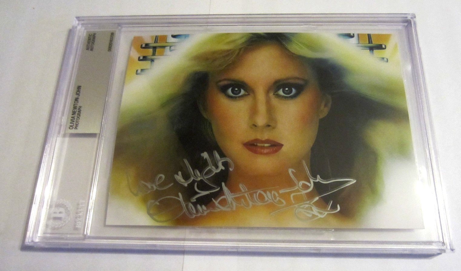 Olivia Newton-John signed autographed 5x7 photo BAS Beckett Grease Xanadu Magic