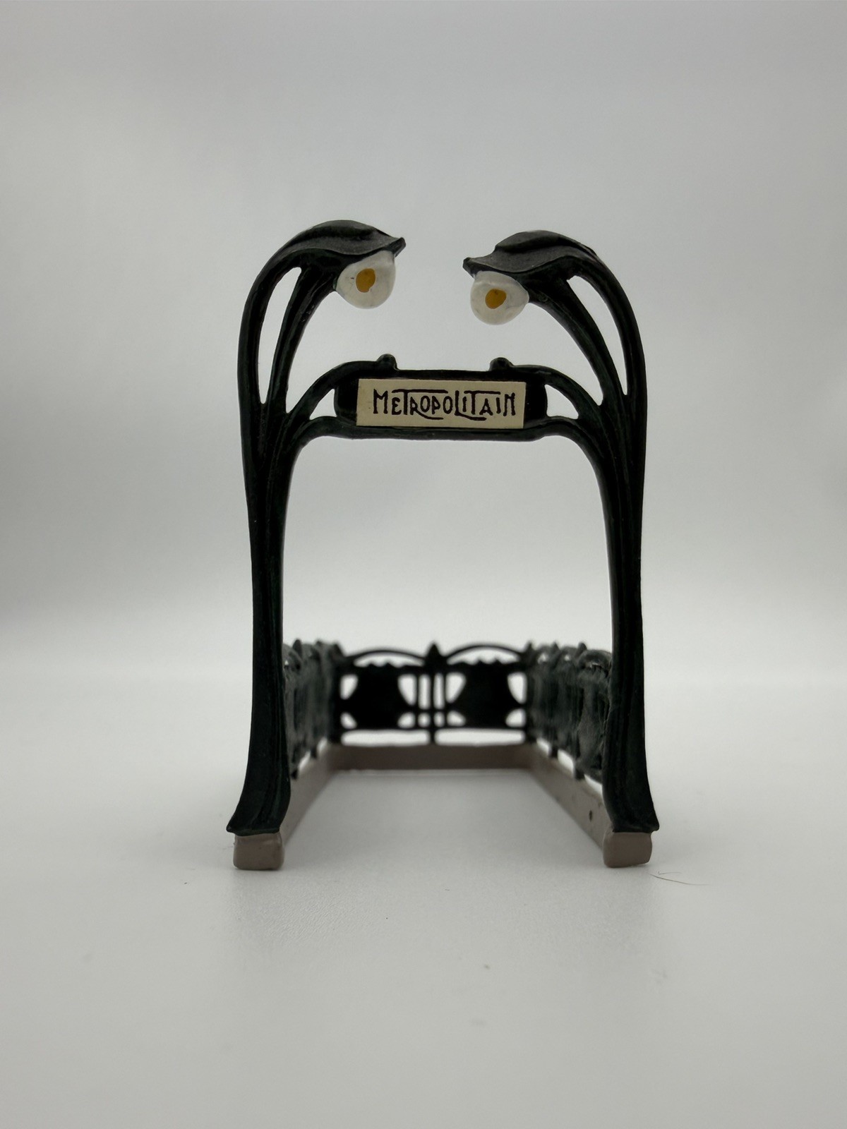 J Carlton Dominique Gault Paris Metro Entrance Art Nouveau Miniature France
