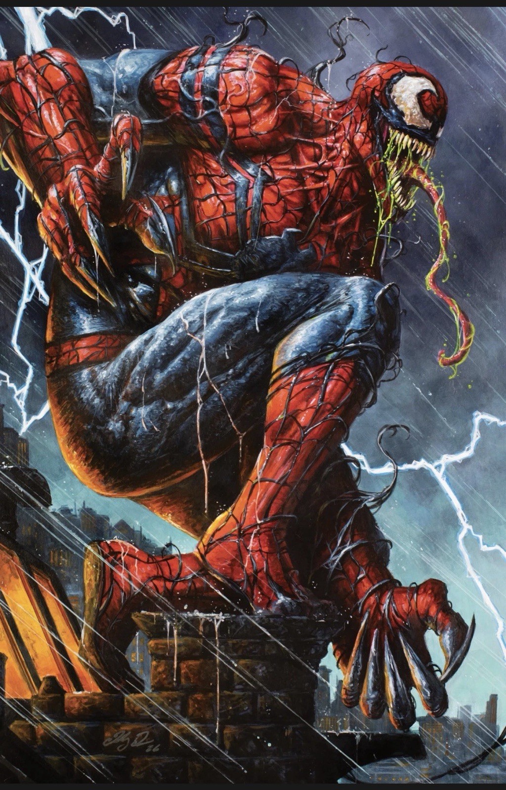 THE AMAZING VENOM #1 JOHNNY DESJARDINS NYCC EXCLUSIVE - VIRGIN EDITION THE AMAZING VENOM #1 JOHNNY DESJARDINS NYCC EXCLUSIVE - VIRGIN EDITION