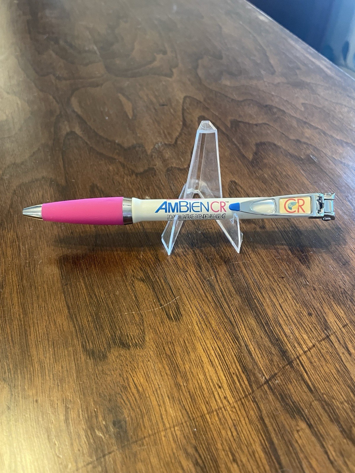 Ambien CR Pharmaceutical Collectible Heavy Metal Pen Drug Rep Rare