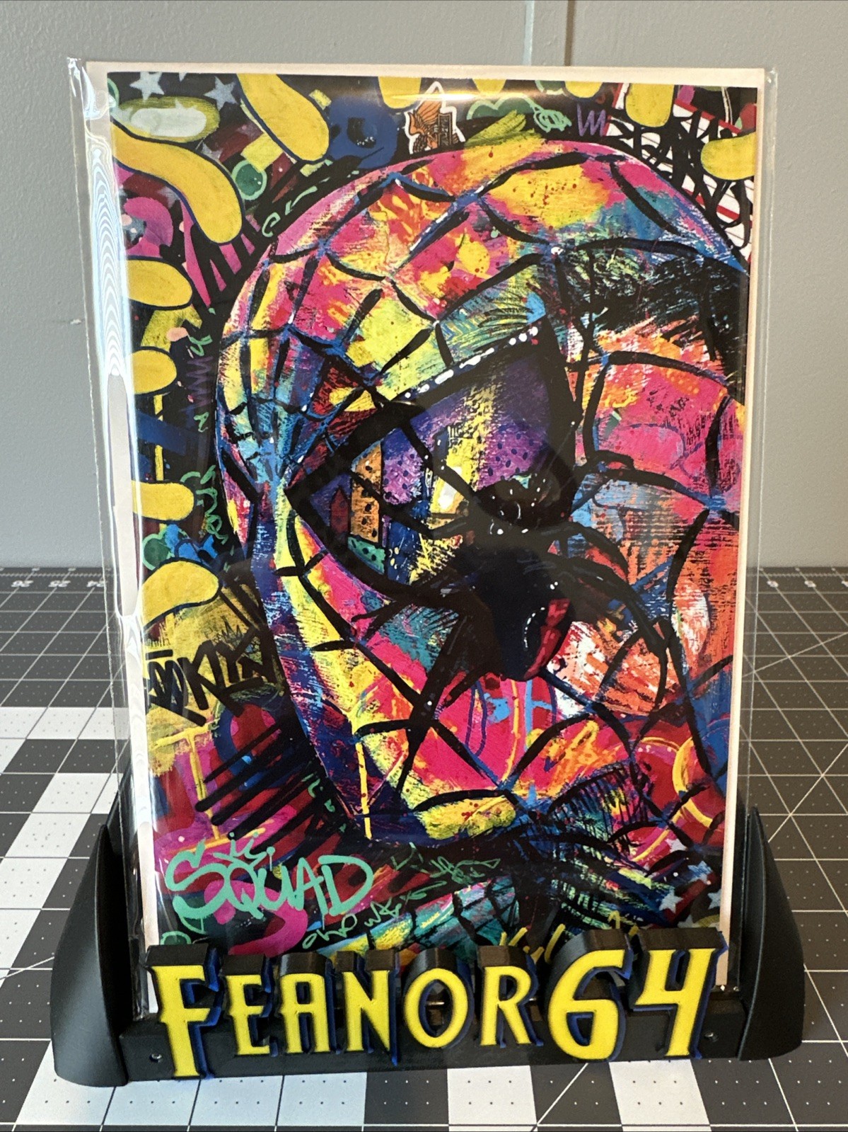 DORK GRAFFITI #1  SPIDER-MAN SKETCHBOOK SIGNED KYLE WILLIS W/COA. #70/100. NM