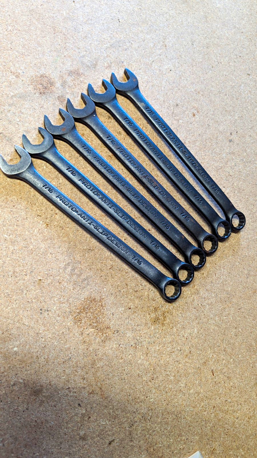 PROTO 6 - 7/16 Wrenches Made In USA 12 Point PROTO 6 - 7/16 Wrenches Made In USA 12 Point