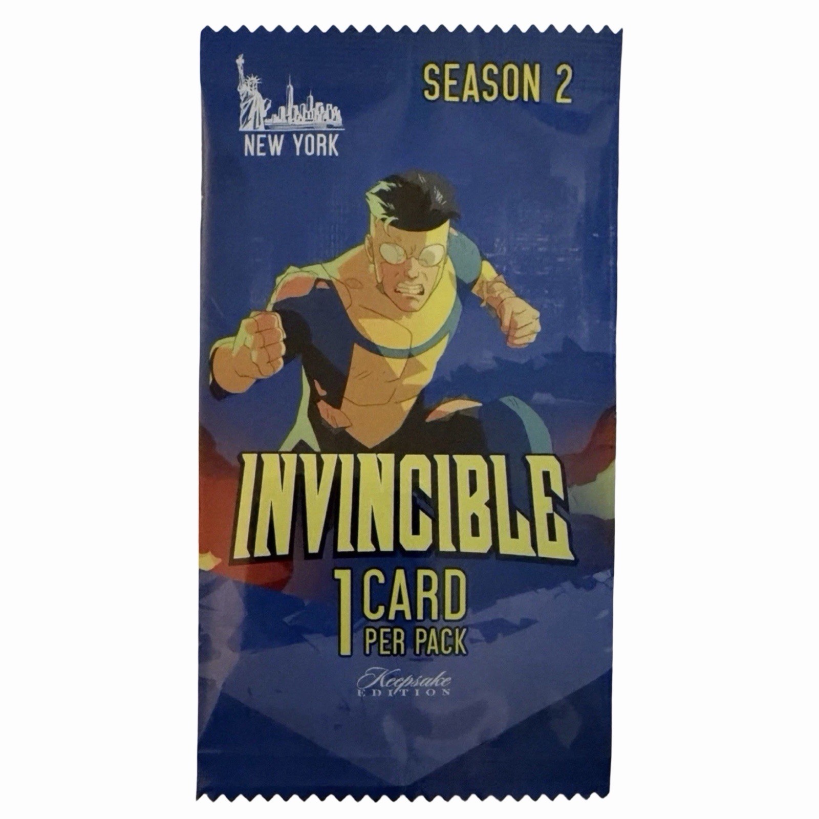 NYCC Exclusive 2026 Keepsake Season 2 INVINCIBLE 1-Card Pack #’d /25 /10 or /1 NYCC Exclusive 2026 Keepsake Season 2 INVINCIBLE 1-Card Pack #’d /25 /10 or /1