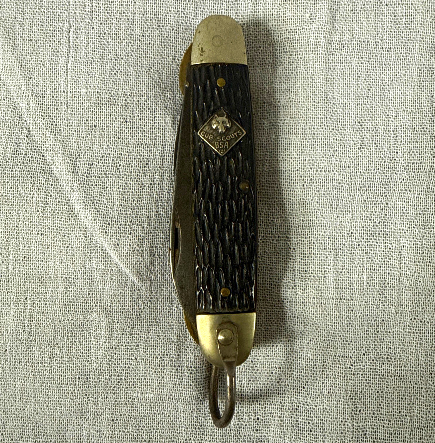 VINTAGE THREE BLADE CUB SCOUTS BSA IMPERIAL PROV RI CAMP POCKET KNIFE VINTAGE THREE BLADE CUB SCOUTS BSA IMPERIAL PROV RI CAMP POCKET KNIFE