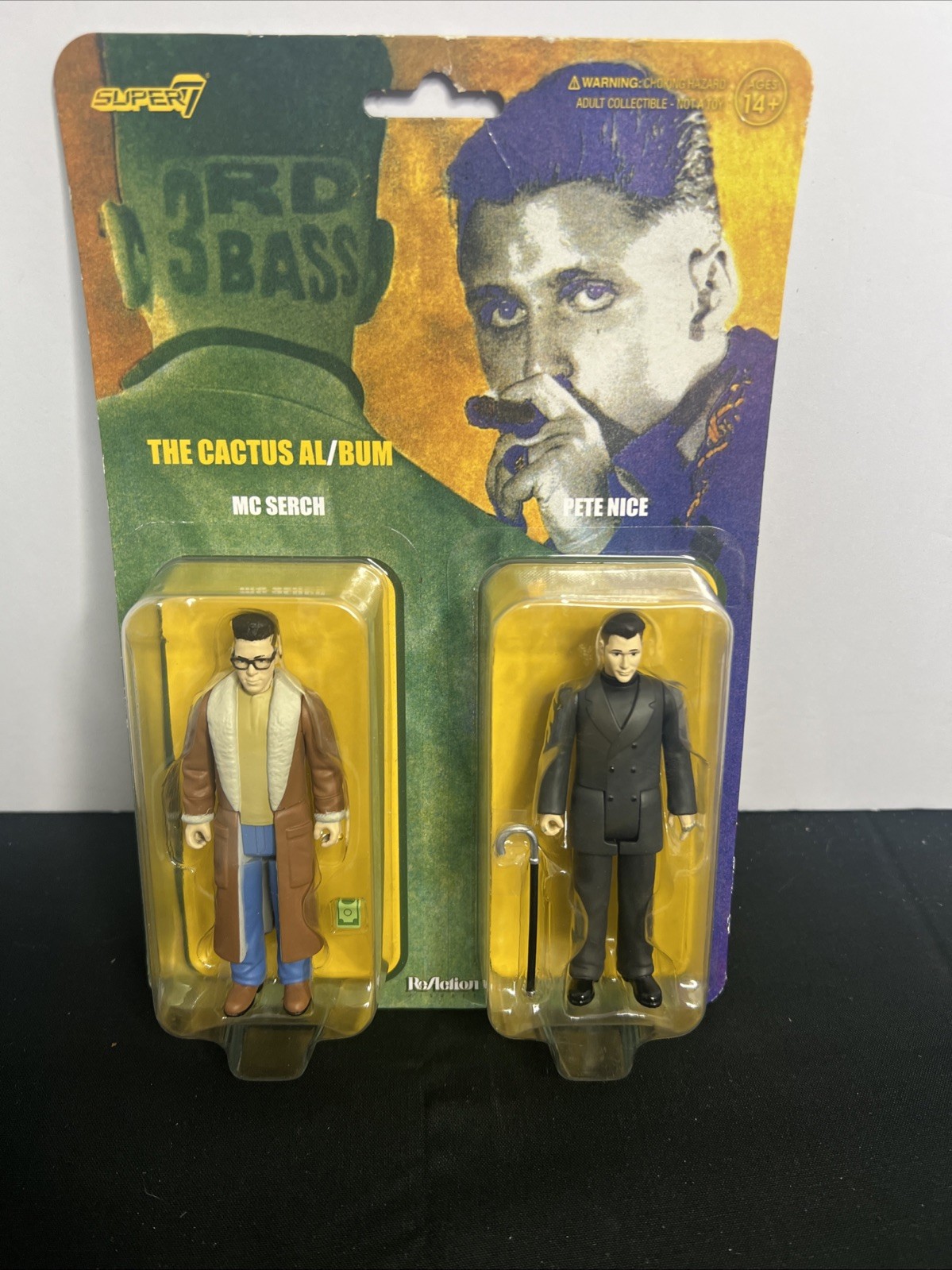3rd Bass The Cactus Album Super 7 Reaction Figure