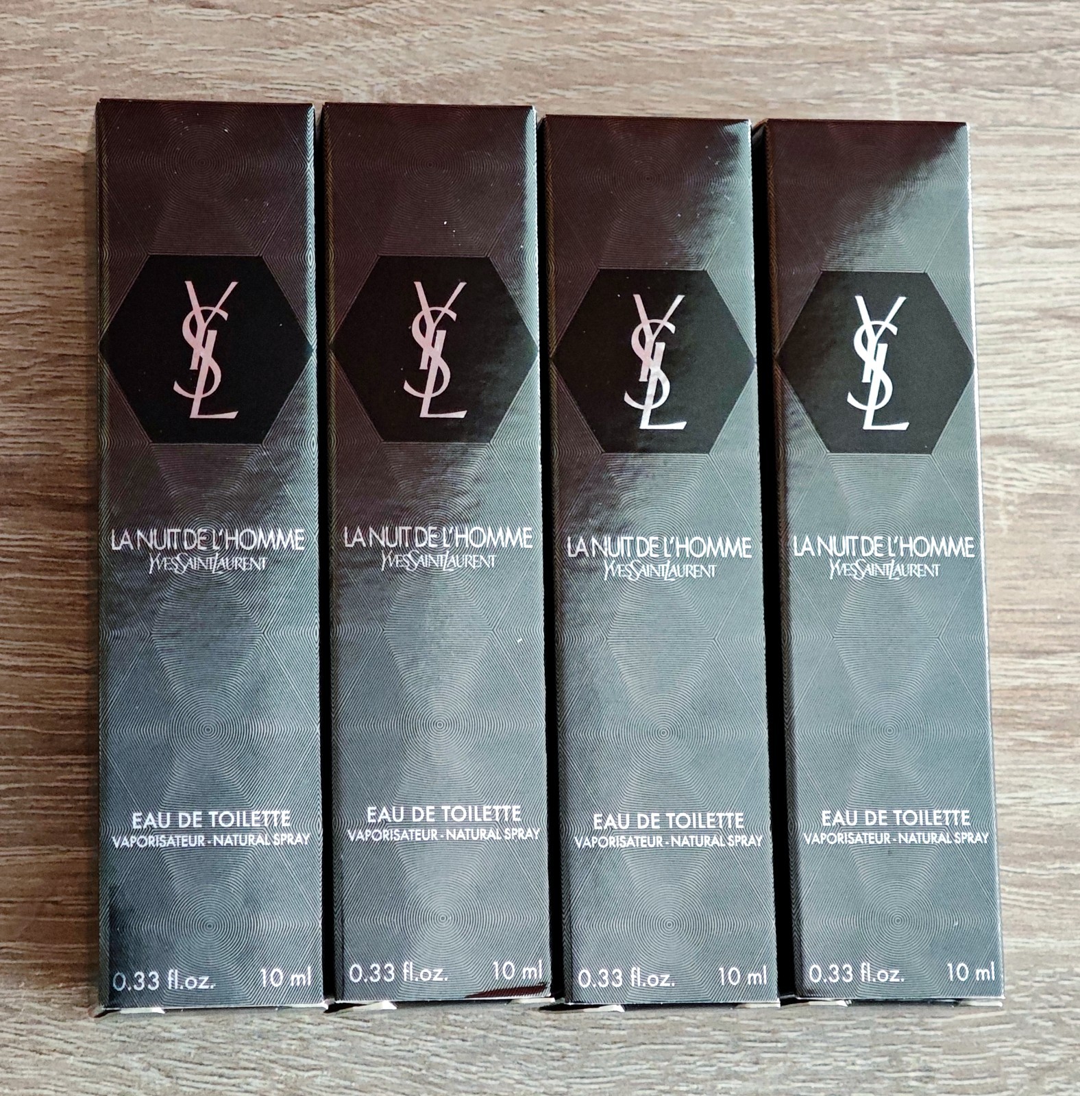 Viantage La Nuit de L\'Homme 4x10ml / 4x0.33 fl oz EDT Spray Viantage La Nuit de L\'Homme 4x10ml / 4x0.33 fl oz EDT Spray