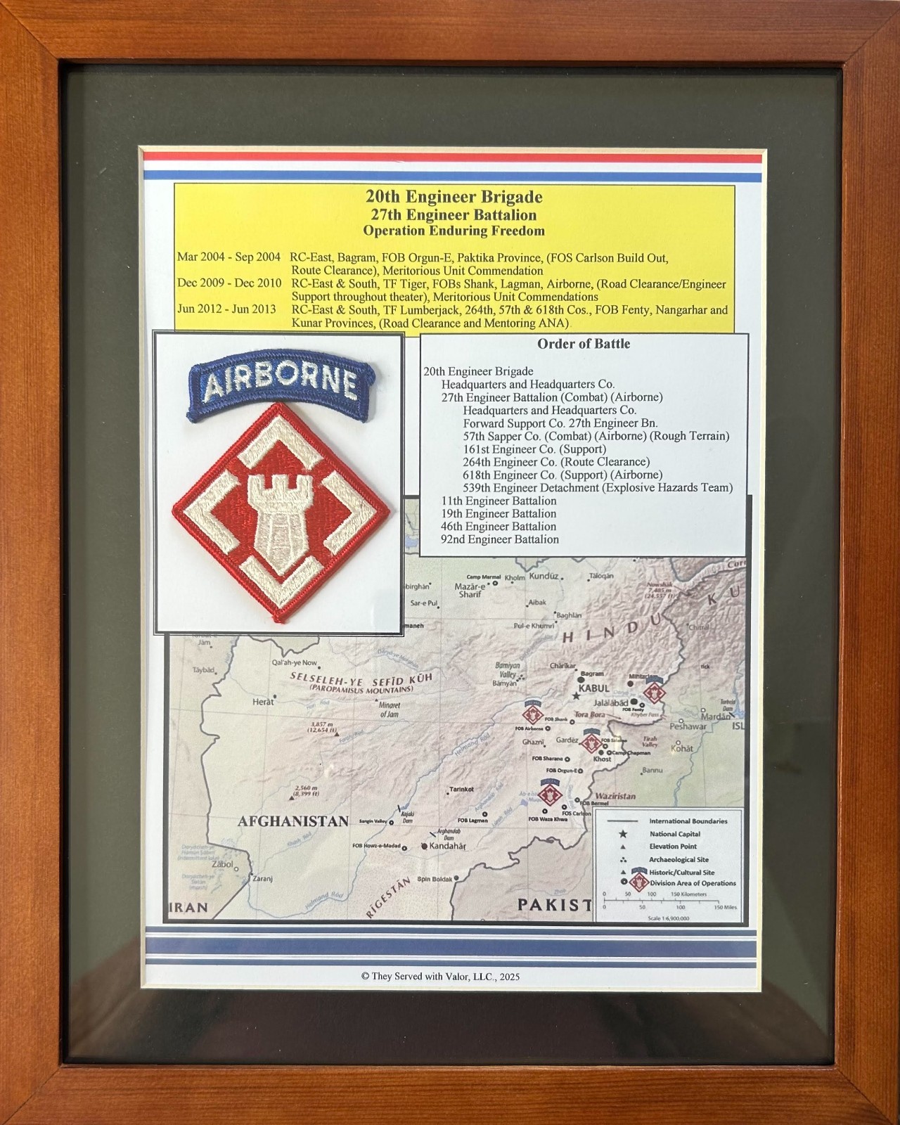 20th Engineer Brigade, 27th Engr Battalion  Operation Enduring Freedom 11