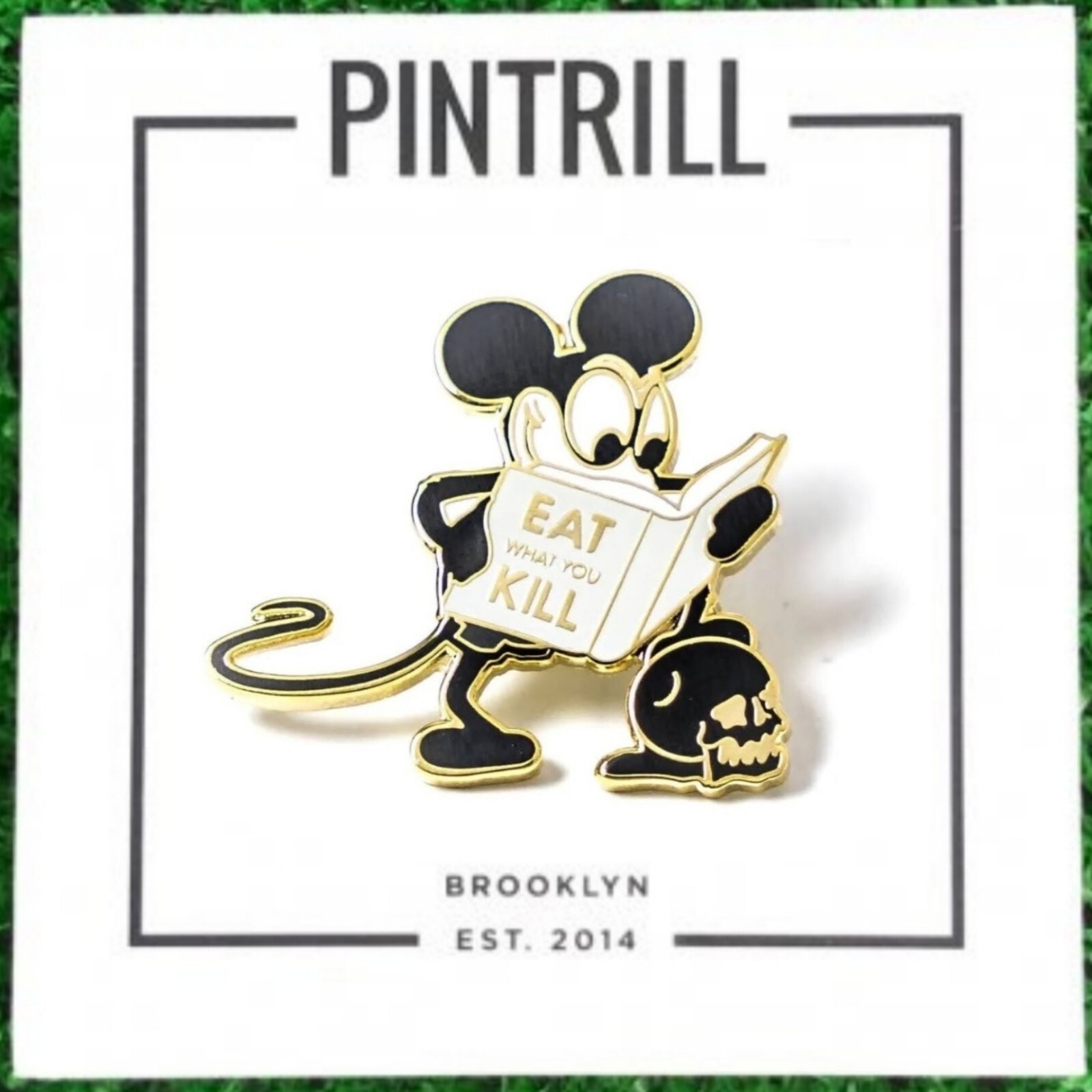 ⚡RARE⚡ PINTRILL x BAUEWYK Gold Mickey Mouse Pin *BRAND NEW* LIMITED EDITION 