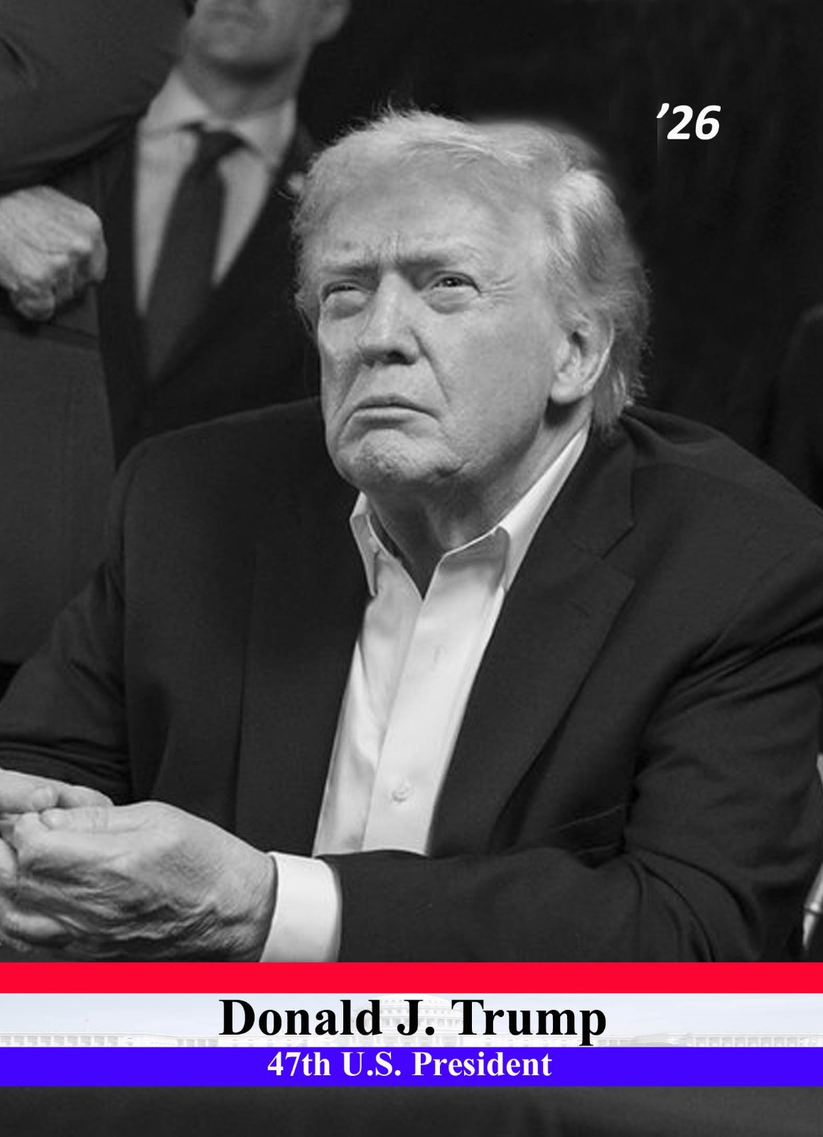 2026 President Donald Trump Political Trading Card #1 2026 President Donald Trump Political Trading Card #1