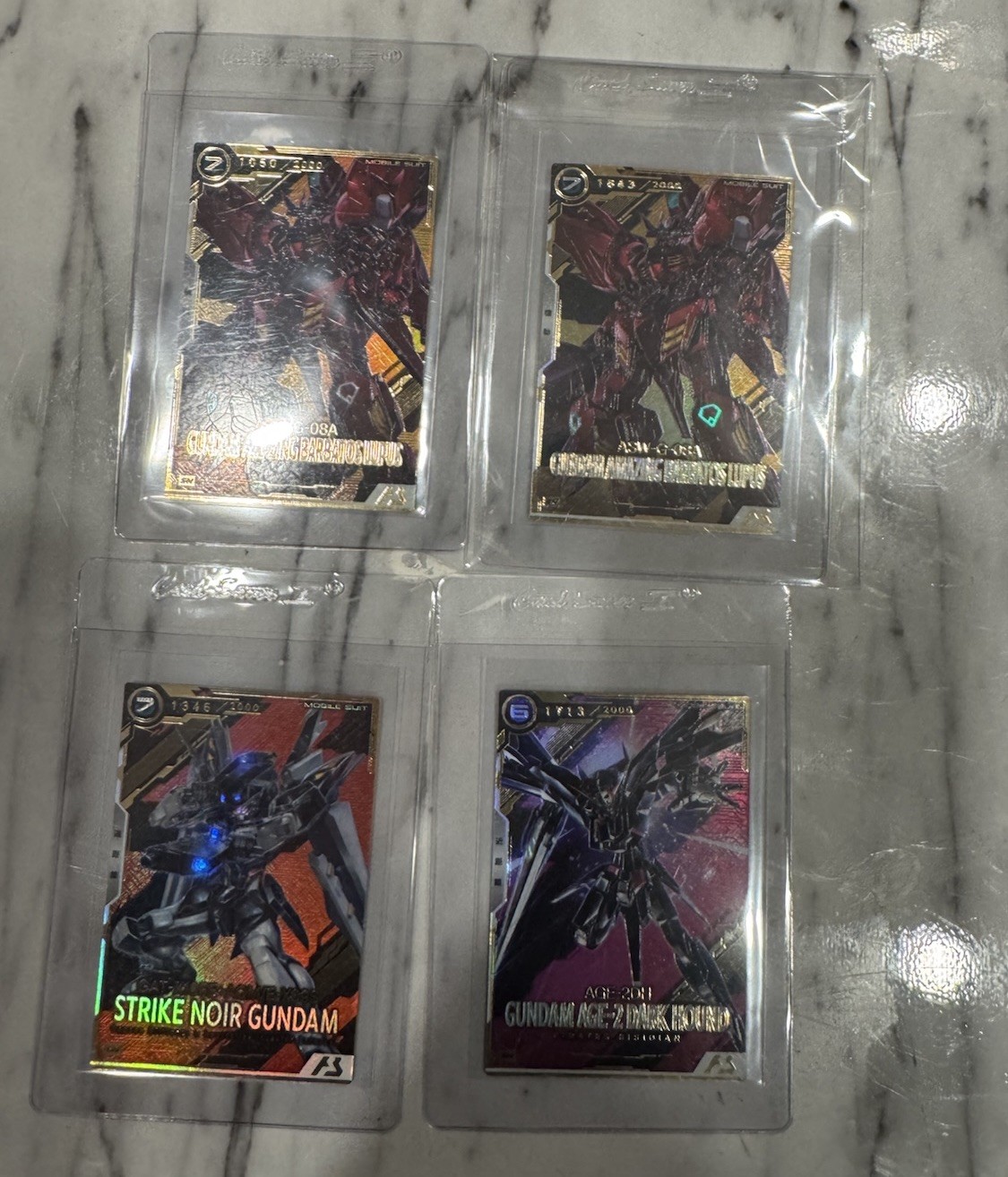 Gundam Arsenal Base Serial Number BUNDLE