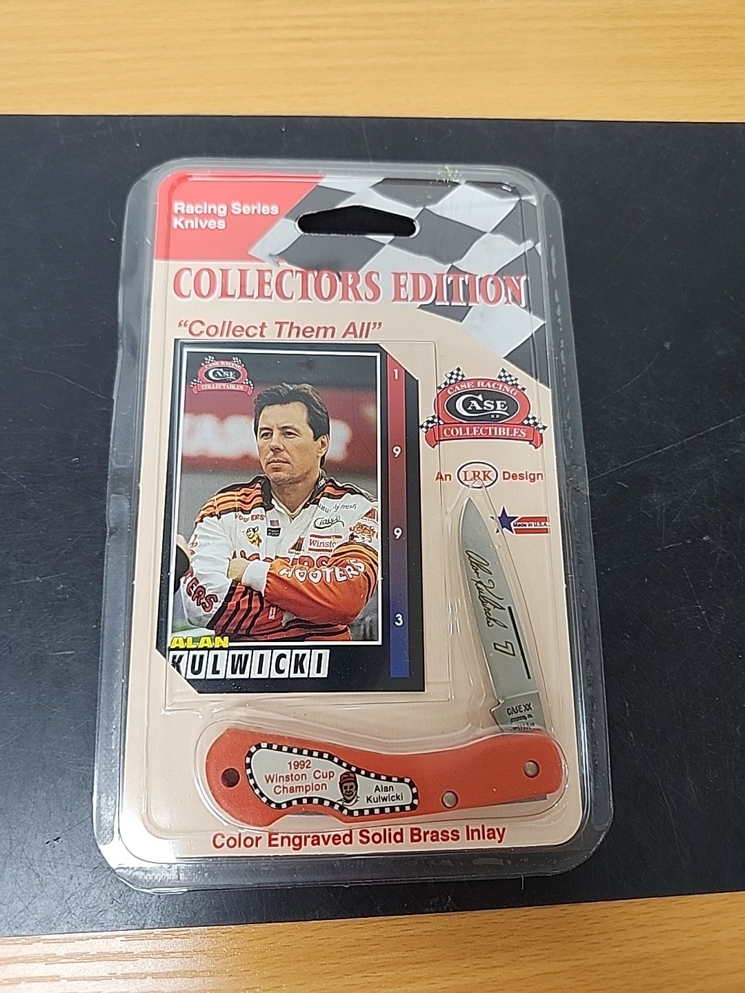 Vintage Alan Kulwicki Case Collectors Edition Racing Knife Vintage Alan Kulwicki Case Collectors Edition Racing Knife