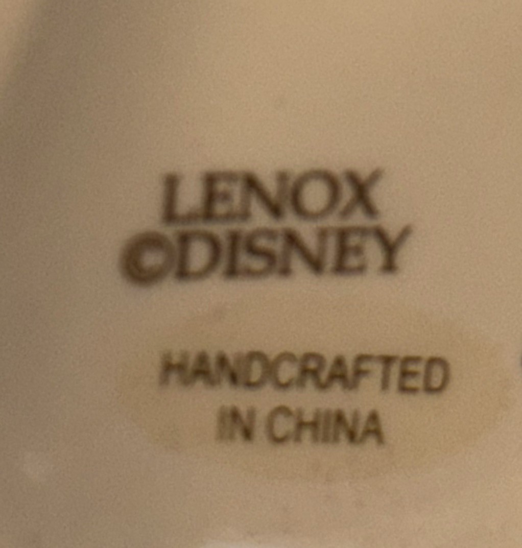 Lenox Disney Cinderella Movie Enchanted Evening Porcelain Figurine Ornament 4.5”
