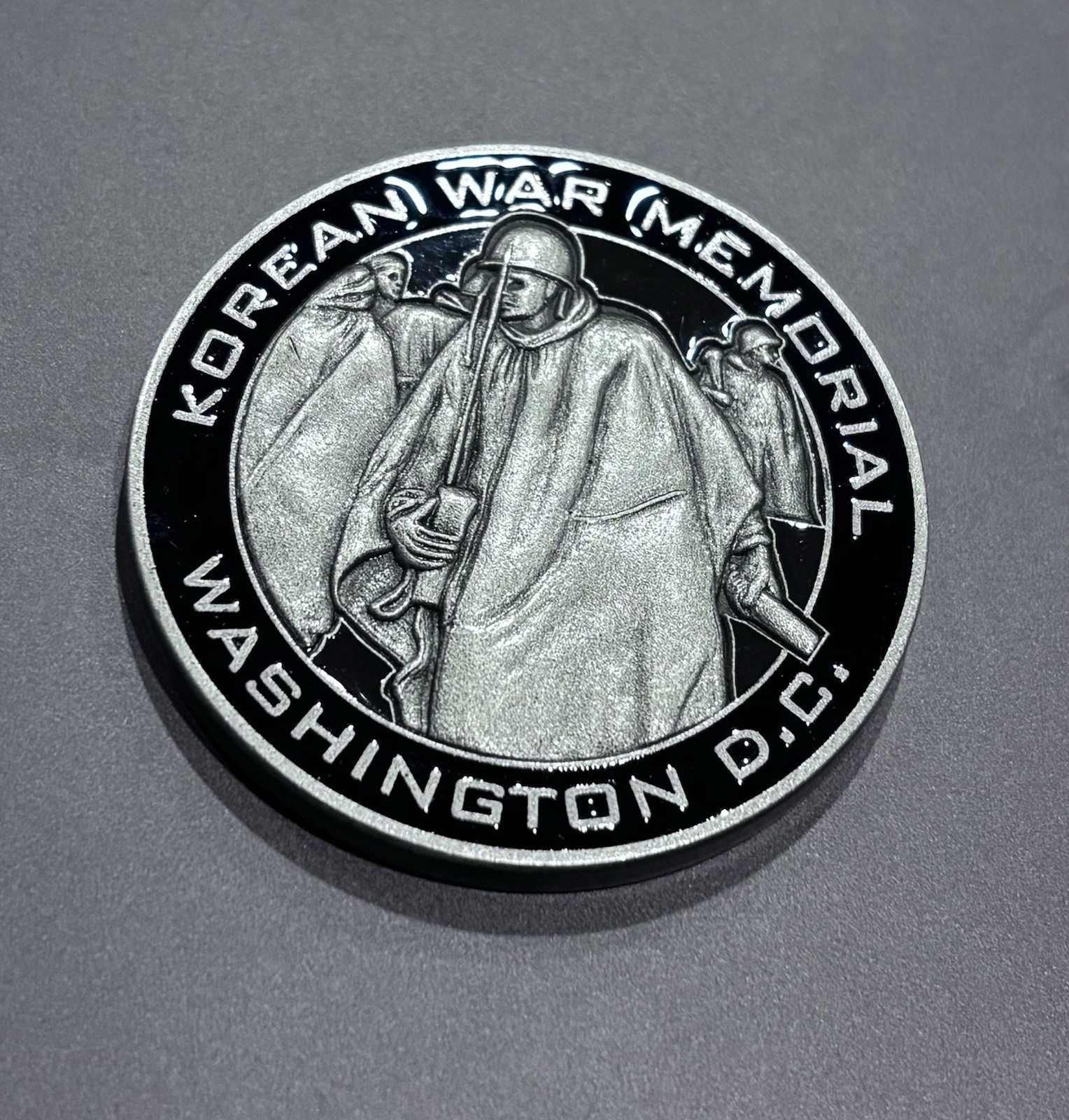 Vintage Korean War Memorial Coin 1950-1955 Washington DC Challenge 38
