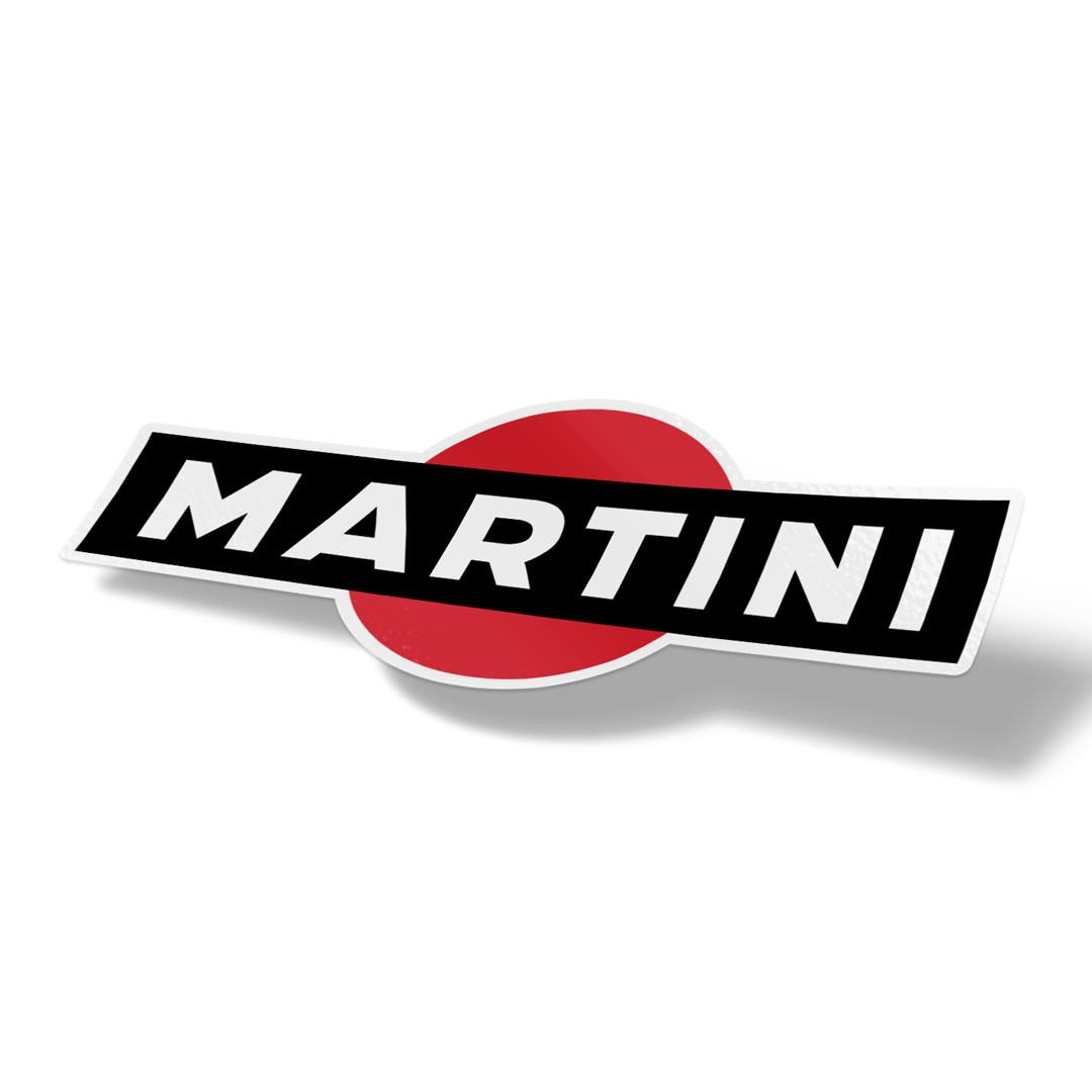 Martini Racing Vintage Porsche IMSA Racing Sticker Martini Racing Vintage Porsche IMSA Racing Sticker