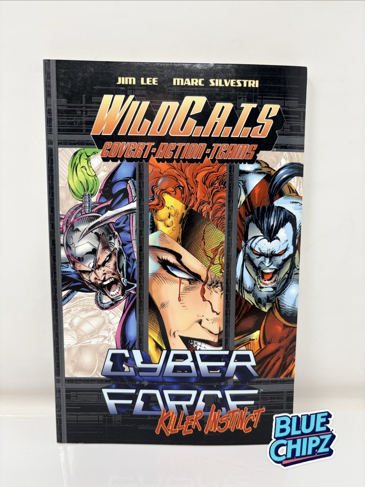 WILDC.A.T.S. Cyber Force Killer Instinct Wildstorm Top Cow Crossover tpb rare WILDC.A.T.S. Cyber Force Killer Instinct Wildstorm Top Cow Crossover tpb rare