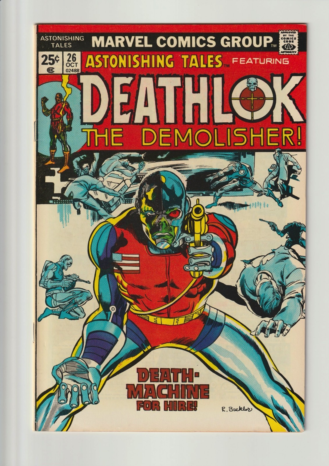 ASTONISHING TALES #26 NM 9.4 2ND APPEARANCE OF DEATHLOK *BRONZE AGE* 1974