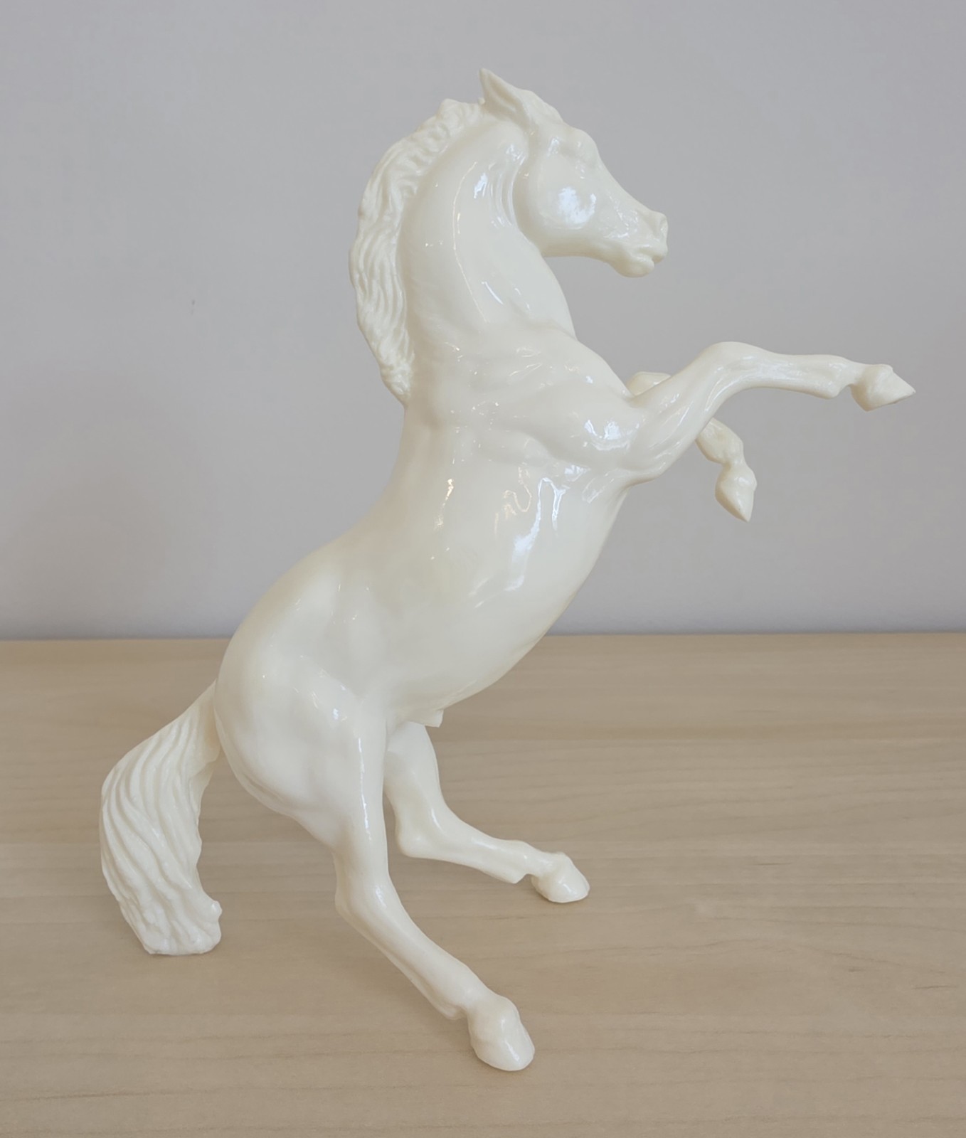 Breyer Classic / Freedom Model Horse FACTORY BLANK UNPAINTED REARING STALLION Breyer Classic / Freedom Model Horse FACTORY BLANK UNPAINTED REARING STALLION