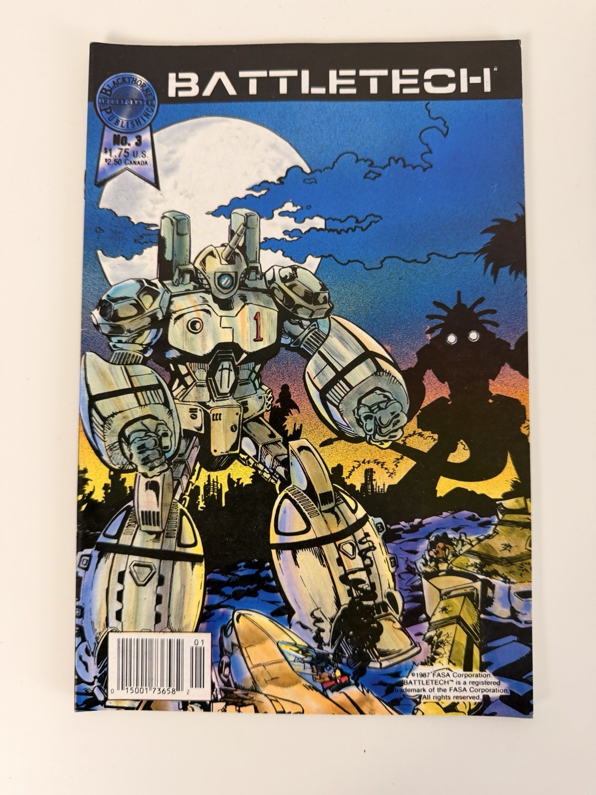BattleTech #3 (Blackthorne Publishing April 1988) BattleTech #3 (Blackthorne Publishing April 1988)