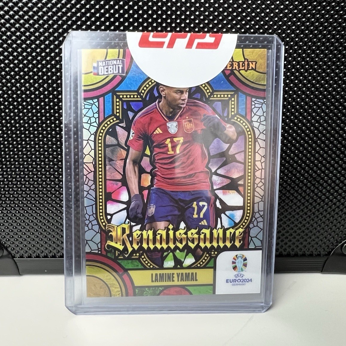 Topps Merlin Renaissance National Debut EURO 2024 Lamine Yamal RC R-15