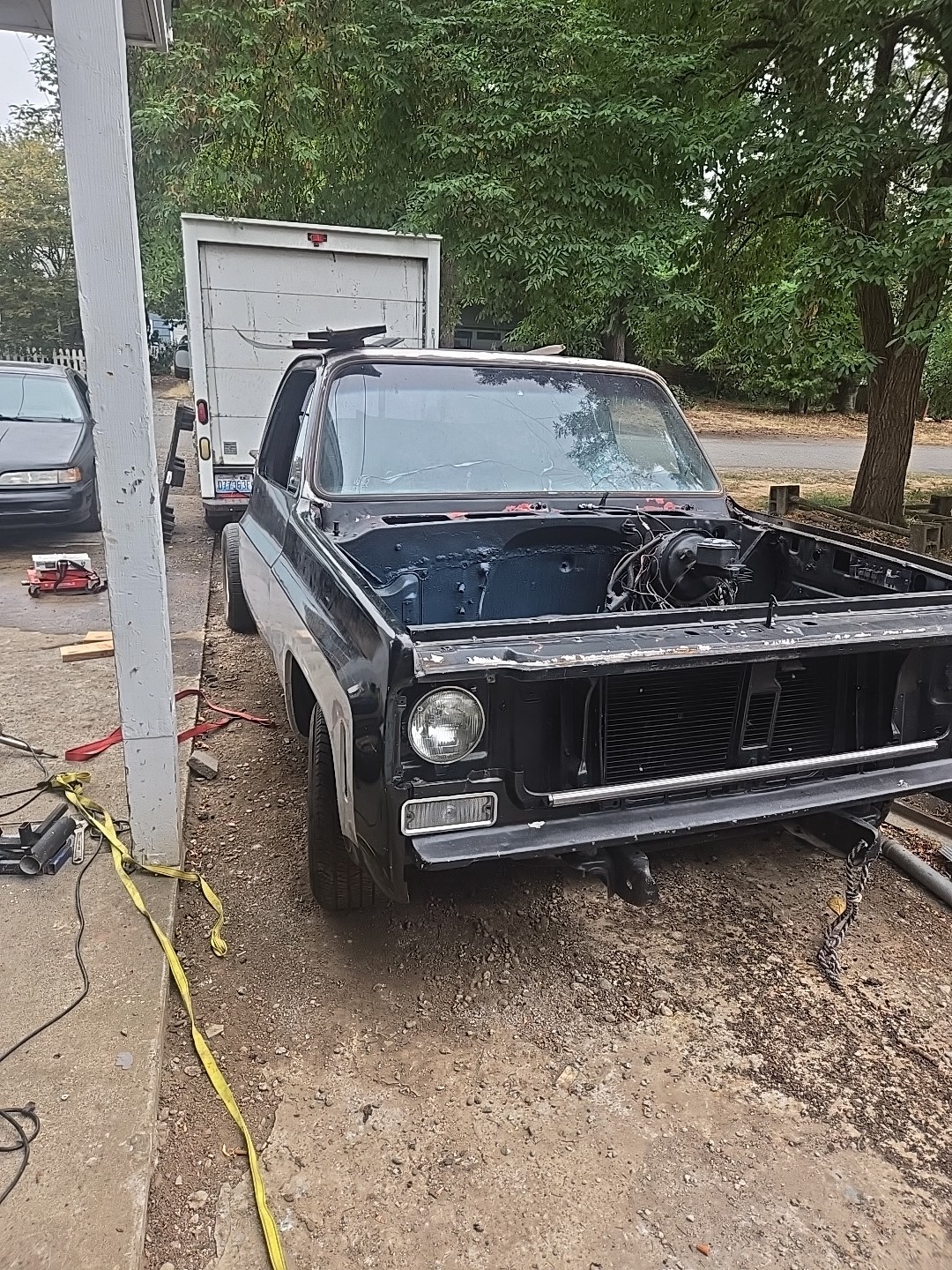 perfect winter project has everything just needs put together 1977 Chevy Stepsid perfect winter project has everything just needs put together 1977 Chevy Stepsid