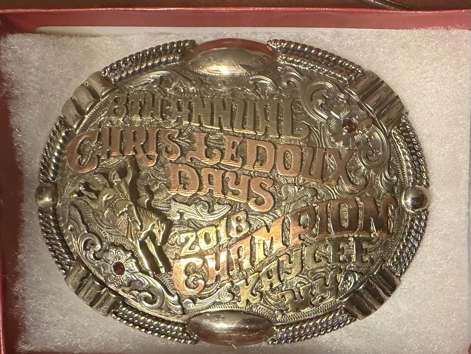 Chris LeDoux Days prca champion bareback Riding trophy rodeo belt buckle NIB Chris LeDoux Days prca champion bareback Riding trophy rodeo belt buckle NIB