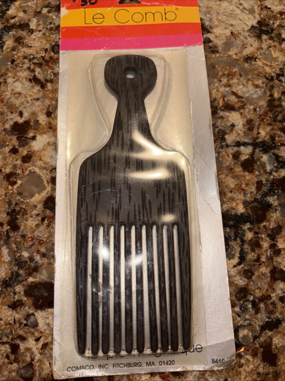 Vintage Le Comb Pic Black NOS Vintage Le Comb Pic Black NOS