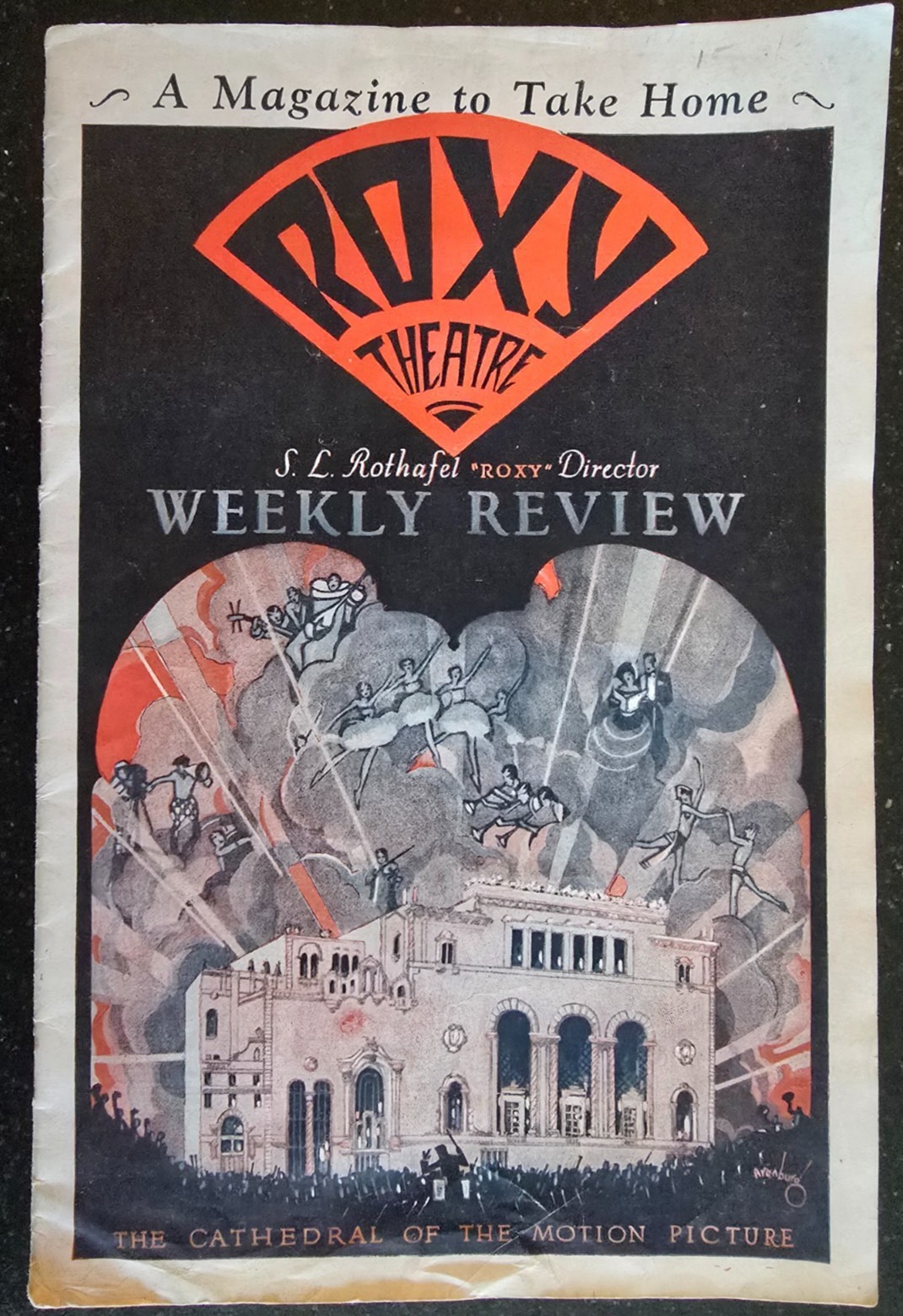 VTG New York City Roxy Theatre Entertainment Guide, Weekly Review May 26, 1928 VTG New York City Roxy Theatre Entertainment Guide, Weekly Review May 26, 1928