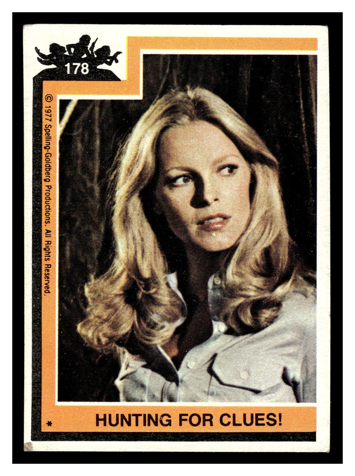 1977 Topps Charlie\'s Angels - Stickers #178 Hunting for Clues 1977 Topps Charlie\'s Angels - Stickers #178 Hunting for Clues