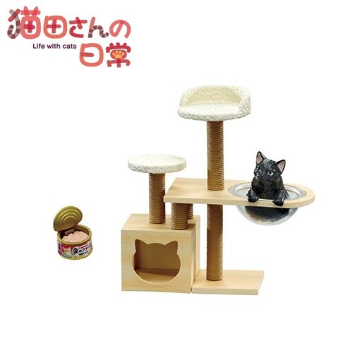RE-MENT Petit Sample Life with Cats Nekota San no Nichijo Mini Figure Toys Set