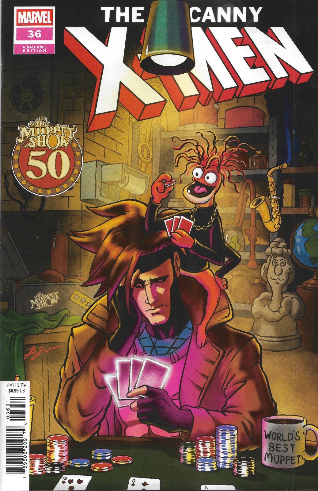 UNCANNY X-MEN #36 BEN SU MUPPETS VARIANT (MARVEL COMICS 2026)