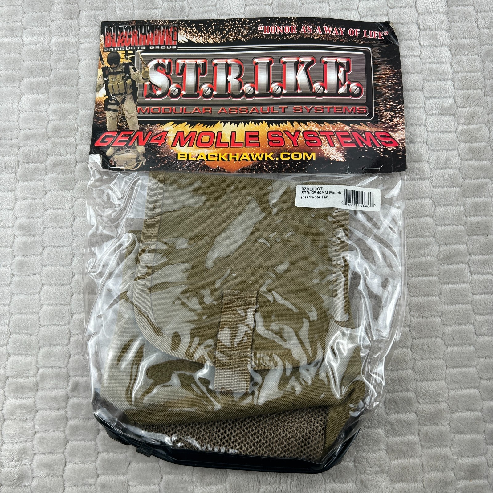 BlackHawk STRIKE MOLLE 40MM Pouch OD Green 37CL59CT OEM NOS NEW BlackHawk STRIKE MOLLE 40MM Pouch OD Green 37CL59CT OEM NOS NEW