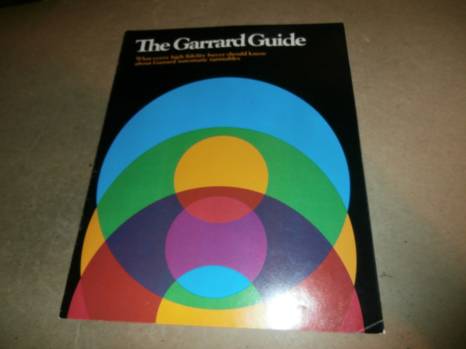 Vintage 1970's Brochure Garrard Guide Turntables GT55 990B 775M 440 440M 440C Vintage 1970's Brochure Garrard Guide Turntables GT55 990B 775M 440 440M 440C