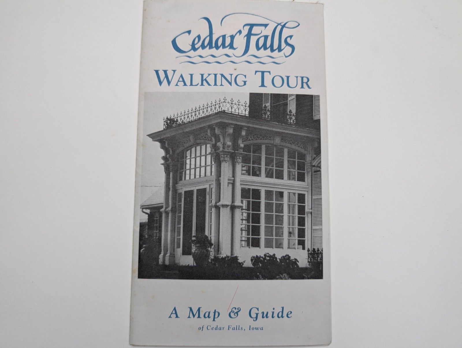c1990s Cedar Falls Iowa Walking Tour Map Guide Brochure Historic Homes UNI IA c1990s Cedar Falls Iowa Walking Tour Map Guide Brochure Historic Homes UNI IA