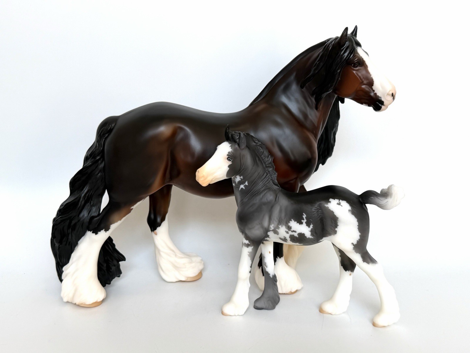 Breyer 2024 Breyerfest Mare & Foal FIGHTER & SURVIVOR Vanner SR Set NEW