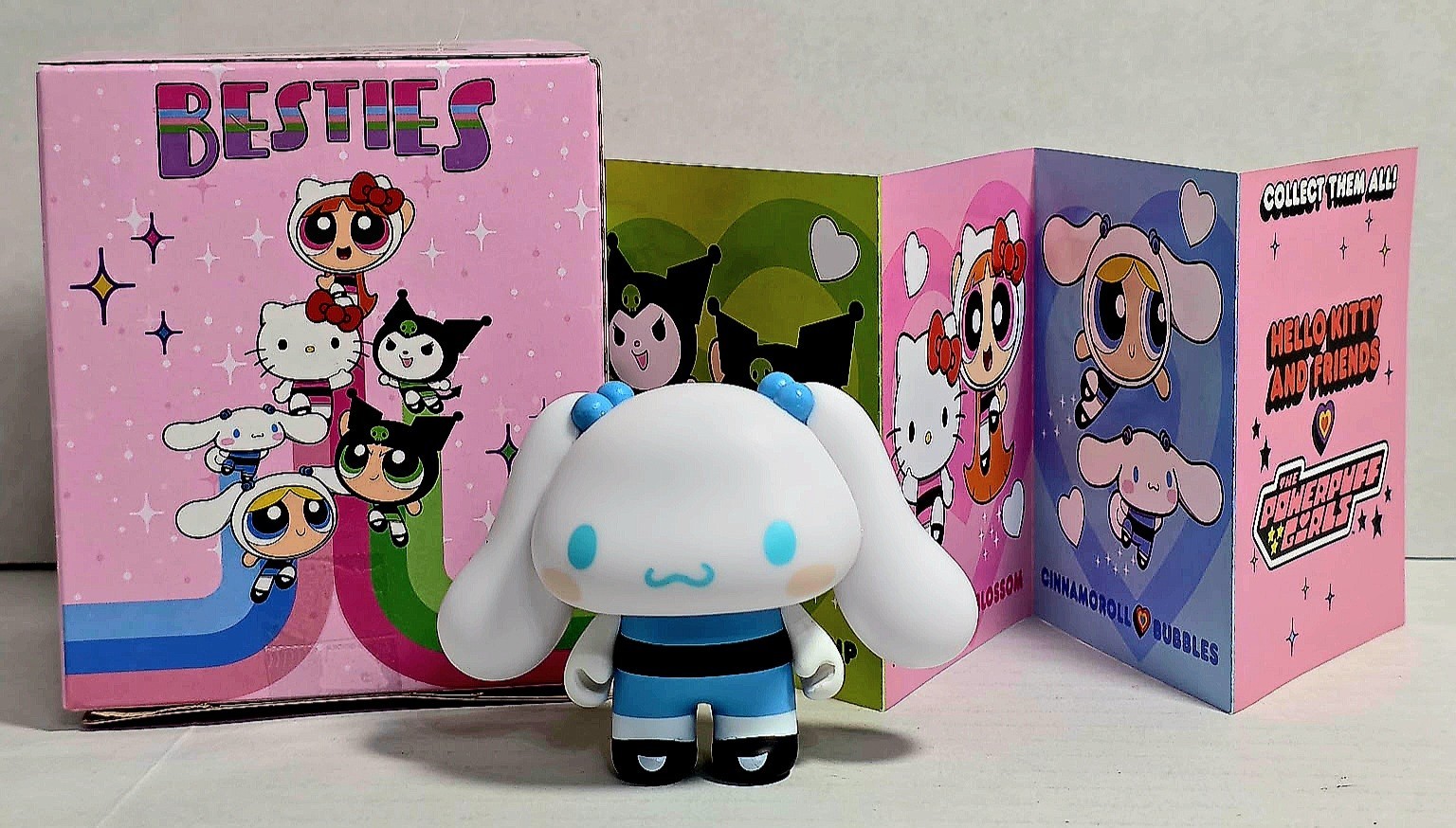 Kidrobot Hello Kitty x Powerpuff Girls Super Cute Mini Vinyl Figure CINNAMOROLL