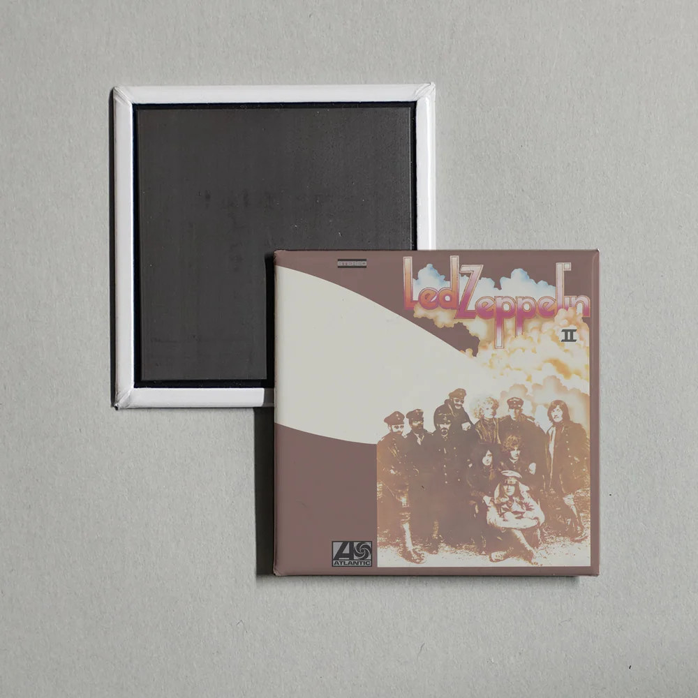 Led Zeppelin - Led Zeppelin II Album Cover Locker Fridge Magnet