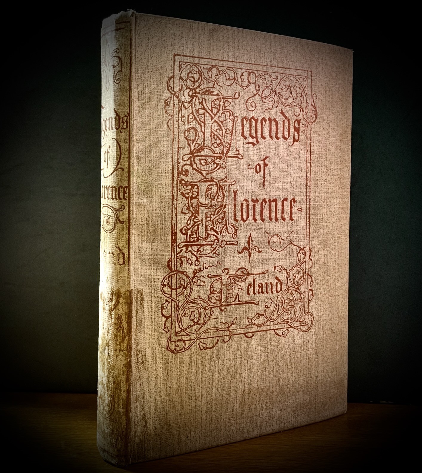 CHARLES G. LELAND: LEGENDS OF FLORENCE II * RARE 1ST EDN 1896  ARADIA WITCHCRAFT